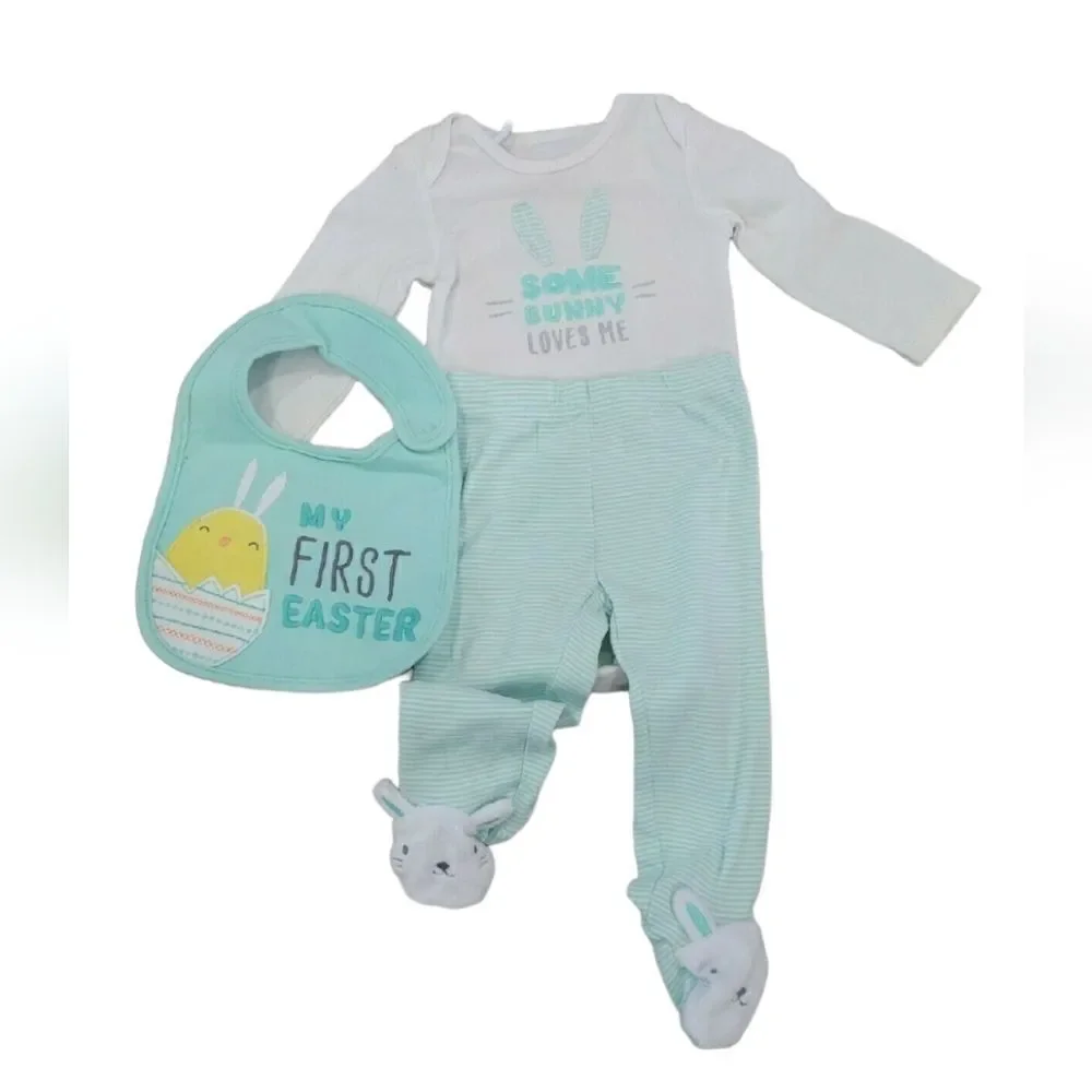 Easter 3pc set/ some bunny loves me